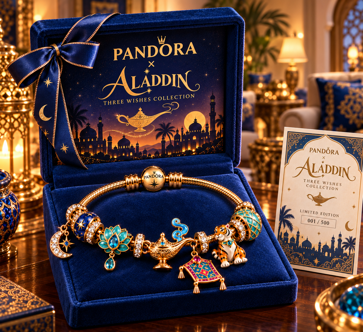 Premium Gold Charm Bracelet Set PDR2491